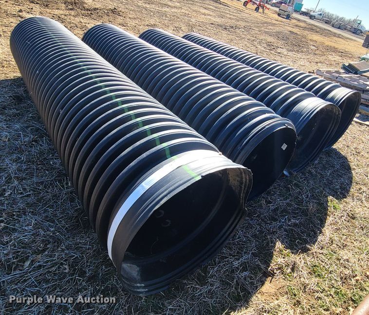 image for item KG9654 (4) 11.5'L x 32" diameter culverts
