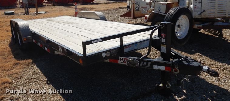 image for item KJ9580 2017 PJ  utility trailer