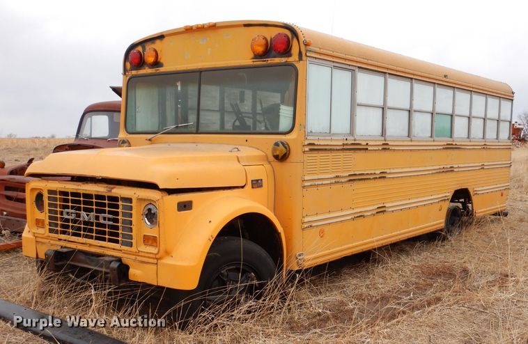 image for item LJ9796 1980 GMC Wayne Lifeguard  school bus
