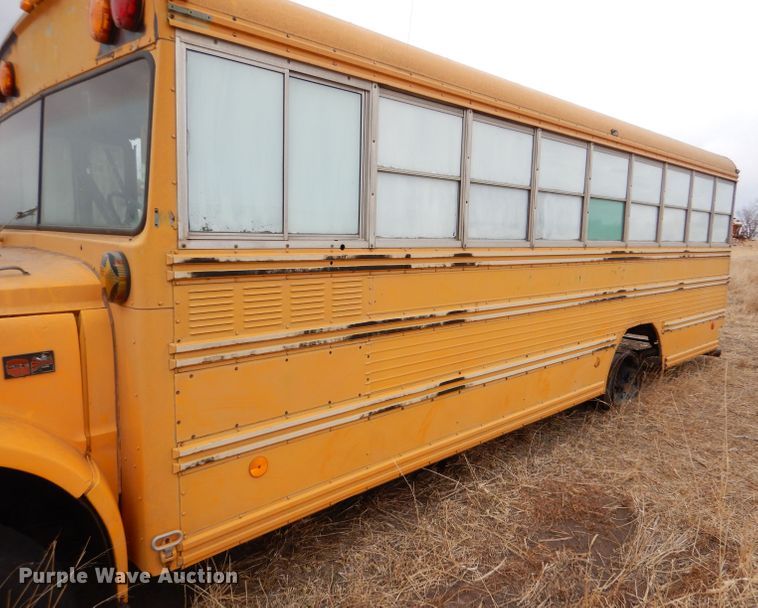 image for item LJ9796 1980 GMC Wayne Lifeguard  school bus