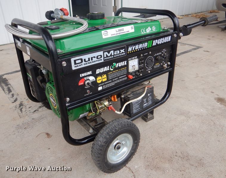 image for item LJ9802 2016 Duromax XP4850EH  generator
