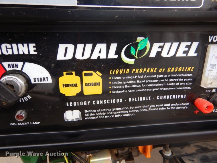 image for item LJ9802 2016 Duromax XP4850EH  generator