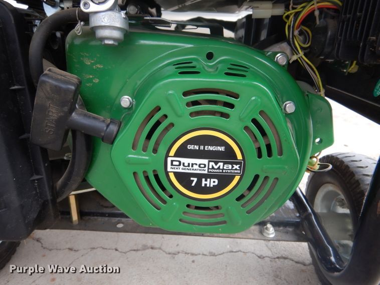 image for item LJ9802 2016 Duromax XP4850EH  generator