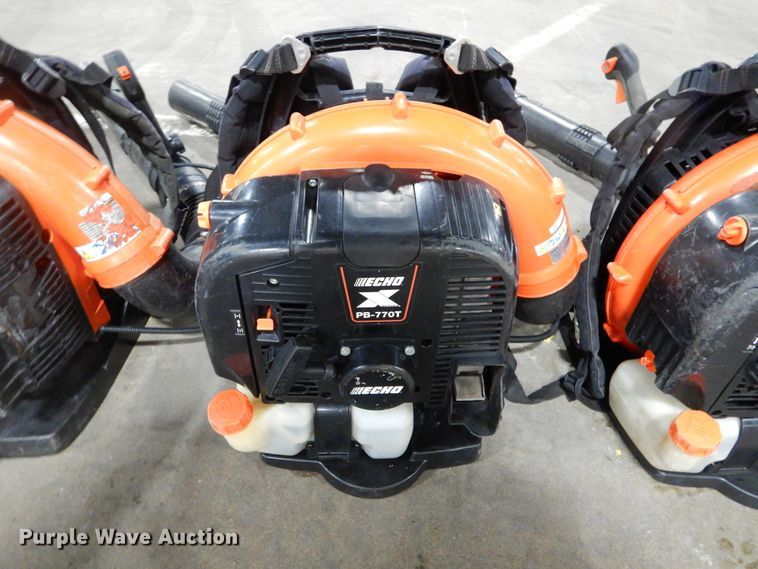 image for item MX9860 (4) Echo PB 770T lawn and leaf blowers