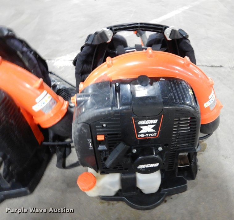image for item MX9860 (4) Echo PB 770T lawn and leaf blowers