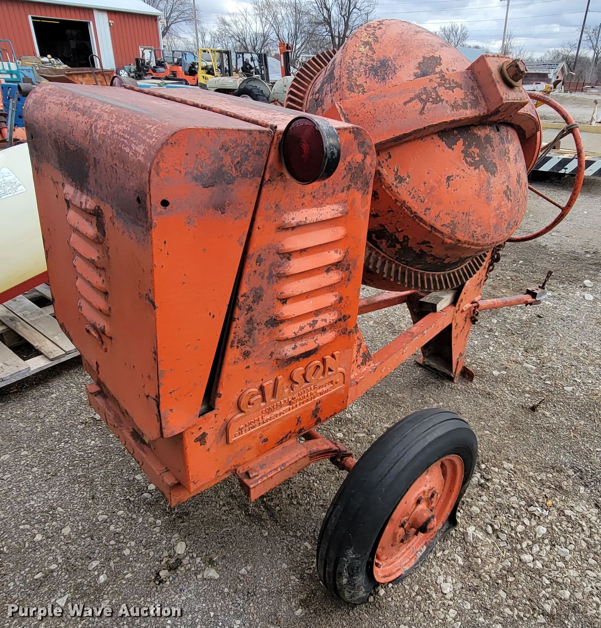 Gilson cement mixer in Independence, KS Item HF9279 sold Purple Wave