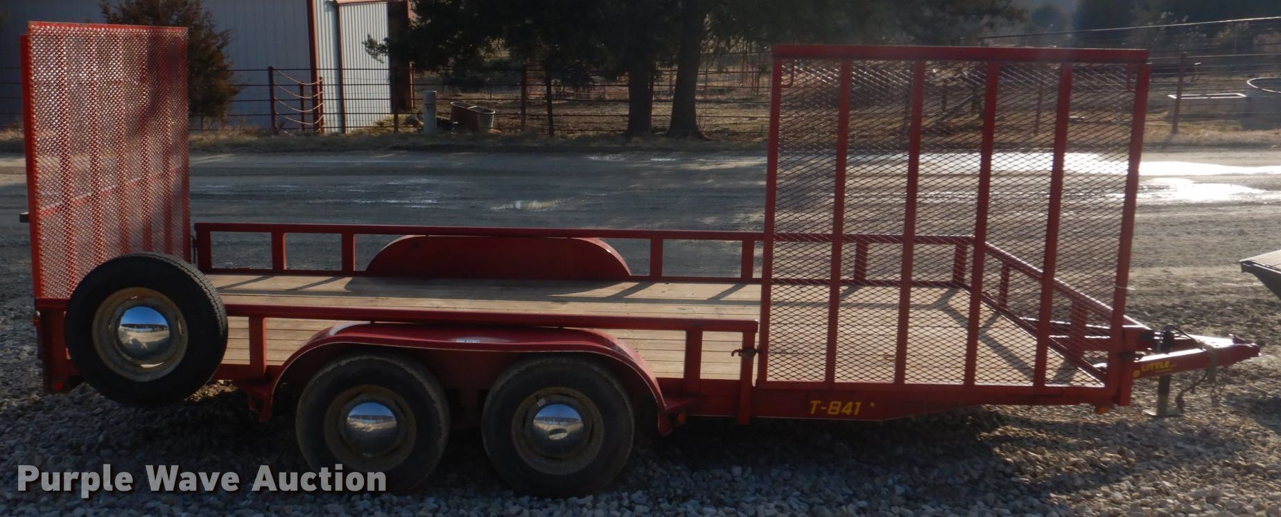 2014 Doolittle utility trailer in Holts Summit, MO Item IM9638 sold