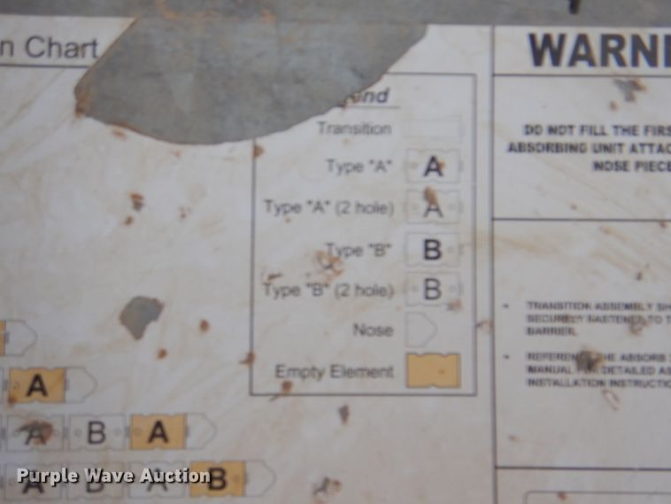 image for item DH7344 Barrier Systems Absorb 350  anchorless crash cushions