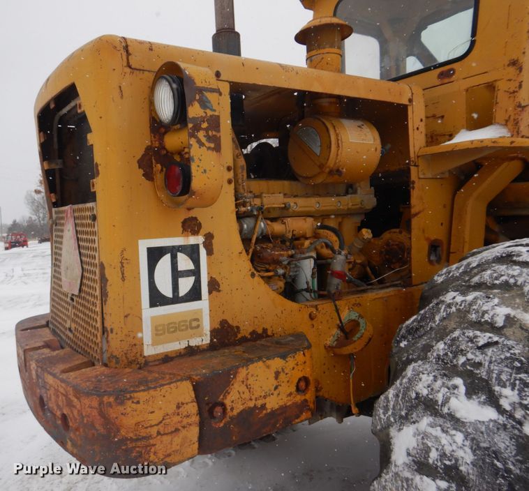 image for item DH8205 1972 Caterpillar 966C  wheel loader