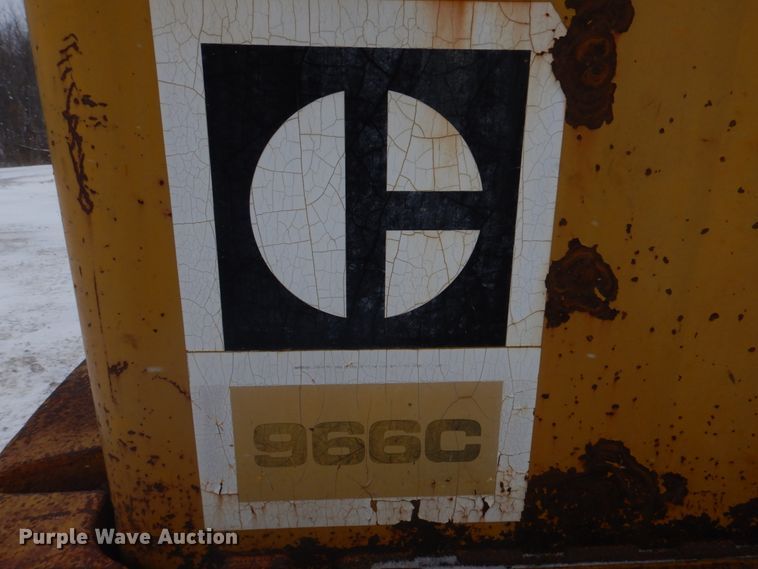 image for item DH8205 1972 Caterpillar 966C  wheel loader