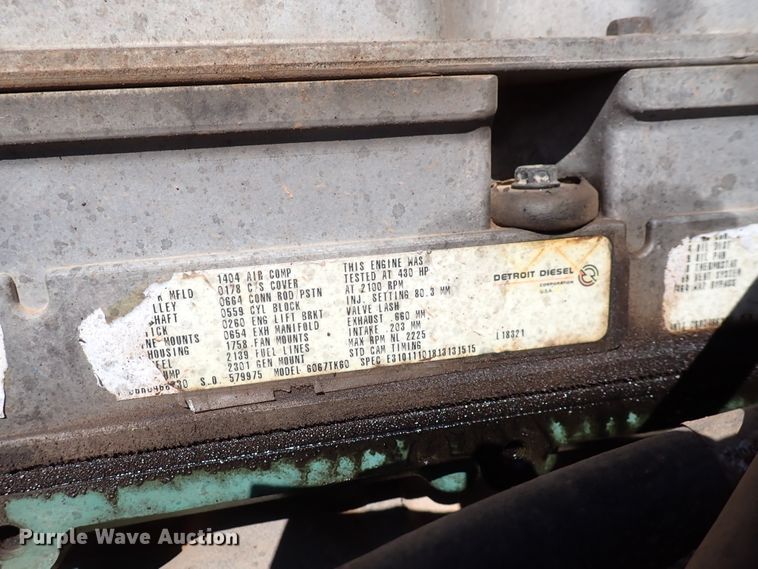 image for item DI1834 1999 Peterbilt 379  dump truck