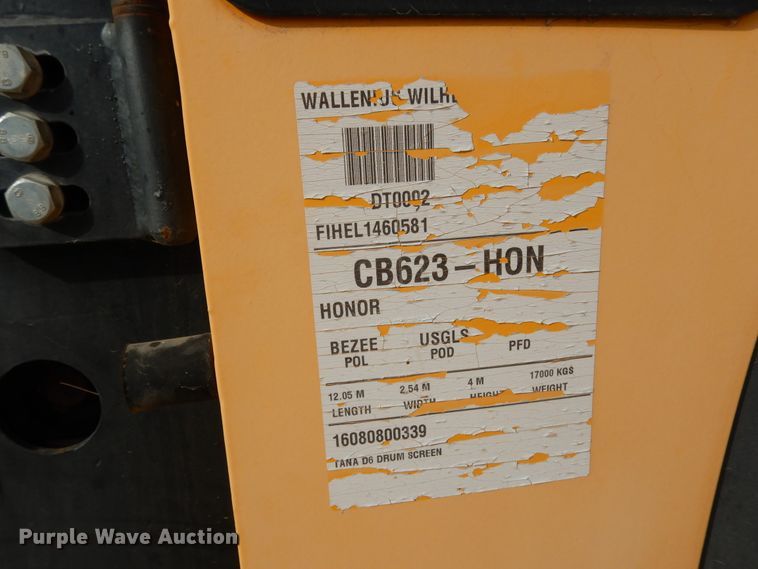 image for item DI8601 2015 Tana 6D  trommel screen