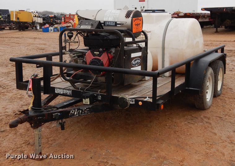 image for item DI8707 2007 Big Tex  pressure washer trailer