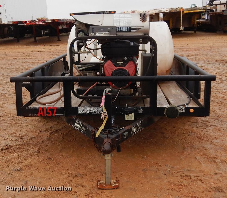 image for item DI8707 2007 Big Tex  pressure washer trailer