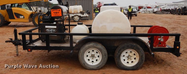 image for item DI8707 2007 Big Tex  pressure washer trailer
