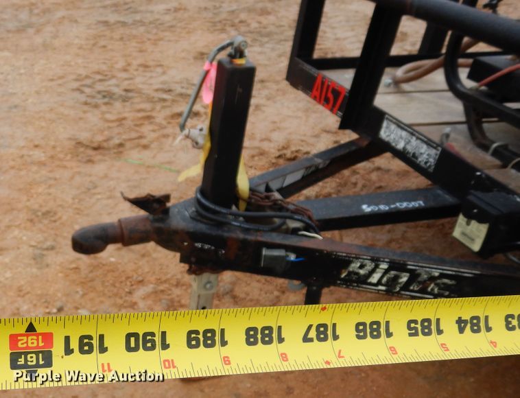 image for item DI8707 2007 Big Tex  pressure washer trailer