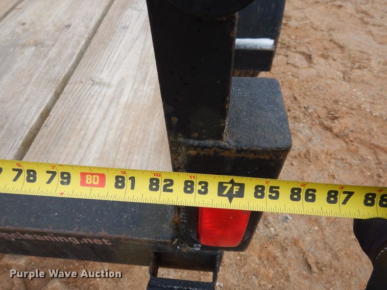 image for item DI8707 2007 Big Tex  pressure washer trailer