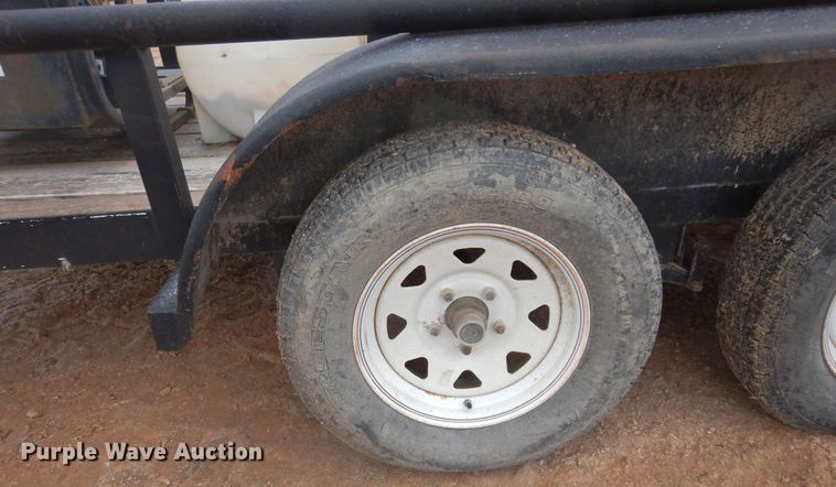 image for item DI8707 2007 Big Tex  pressure washer trailer