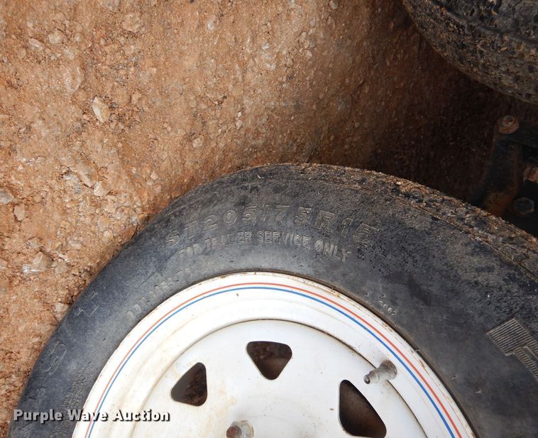 image for item DI8707 2007 Big Tex  pressure washer trailer