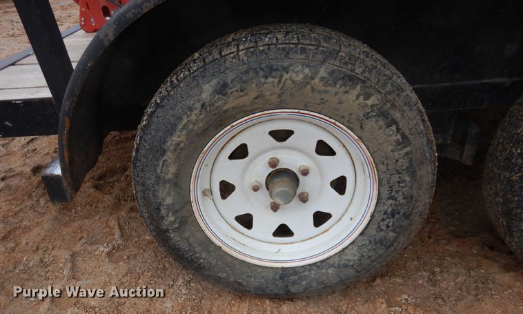 image for item DI8707 2007 Big Tex  pressure washer trailer