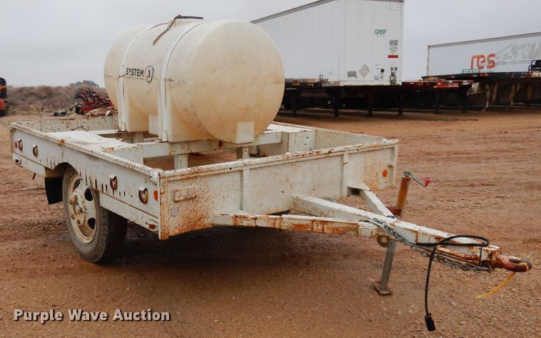 image for item DI8708 1985  Homemade Water trailer