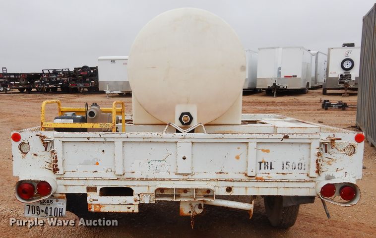 image for item DI8708 1985  Homemade Water trailer