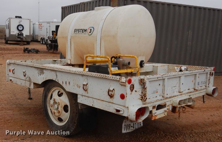 image for item DI8708 1985  Homemade Water trailer