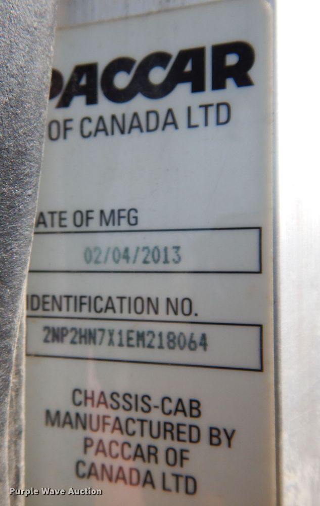 image for item DK0234 2014 Peterbilt 337  fuel / lube truck