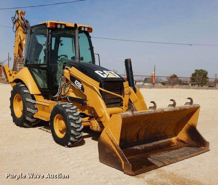 image for item DK0241 2012 Caterpillar 420E  backhoe