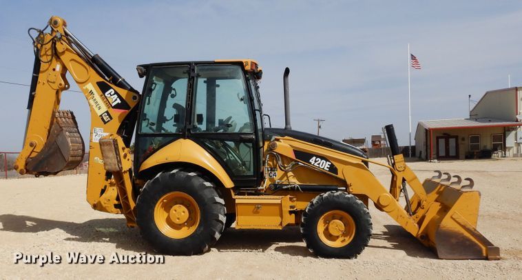 image for item DK0241 2012 Caterpillar 420E  backhoe