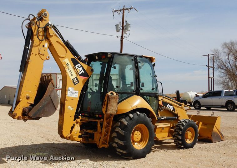 image for item DK0241 2012 Caterpillar 420E  backhoe