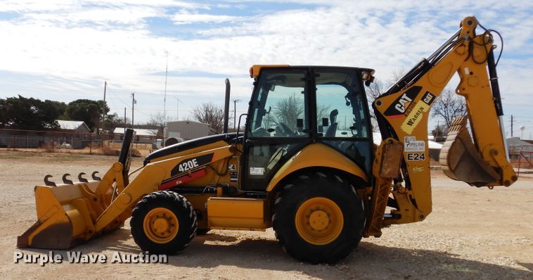 image for item DK0241 2012 Caterpillar 420E  backhoe