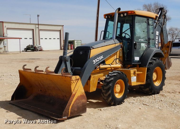image for item DK0242 2013 John Deere 310SK  backhoe