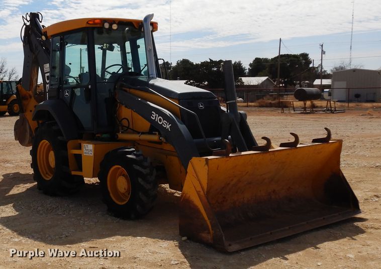image for item DK0242 2013 John Deere 310SK  backhoe