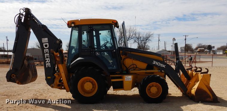 image for item DK0242 2013 John Deere 310SK  backhoe
