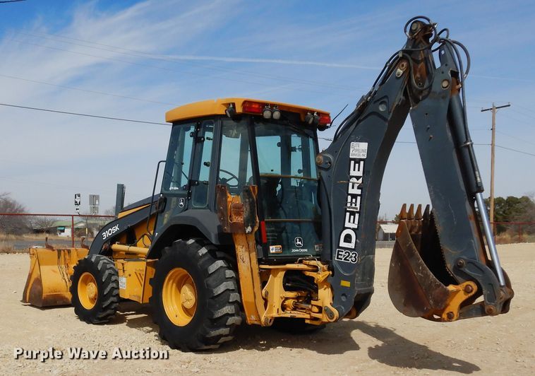 image for item DK0242 2013 John Deere 310SK  backhoe