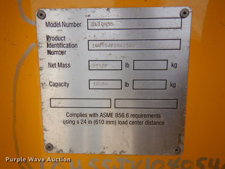 image for item DK0245 2004 Gehl DL-10H telehandler