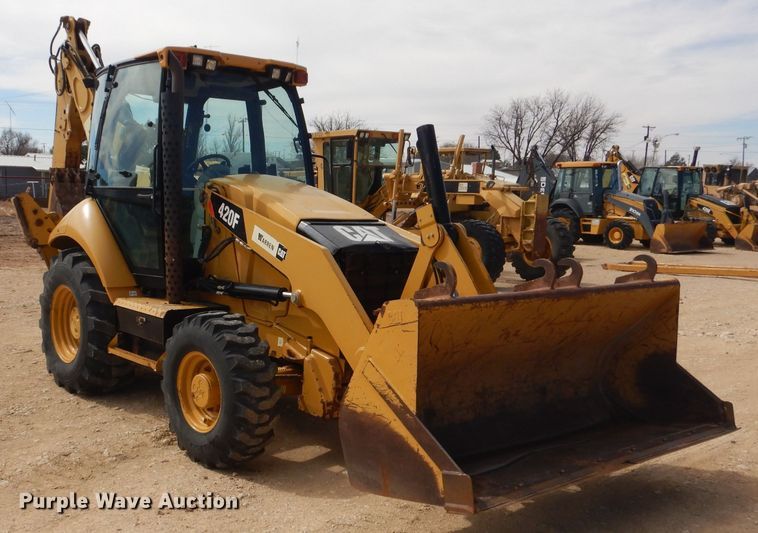 image for item DK0246 2013 Caterpillar 420F  backhoe
