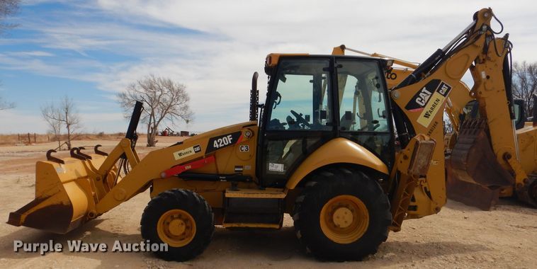 image for item DK0246 2013 Caterpillar 420F  backhoe