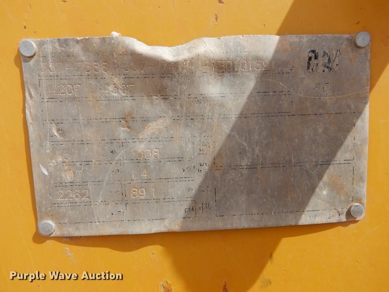 image for item DK0246 2013 Caterpillar 420F  backhoe