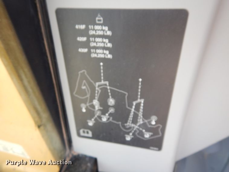 image for item DK0246 2013 Caterpillar 420F  backhoe