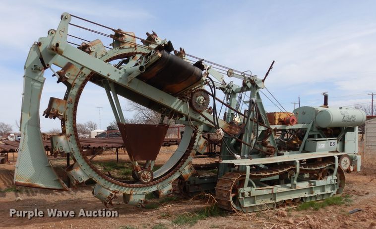 image for item DK0253 Cleveland 247  bucket wheel trencher