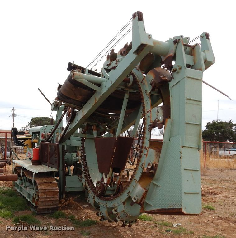 image for item DK0253 Cleveland 247  bucket wheel trencher