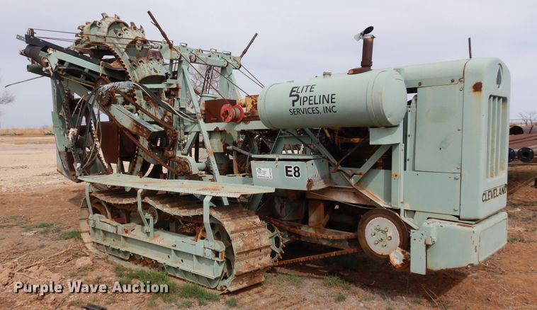 image for item DK0253 Cleveland 247  bucket wheel trencher