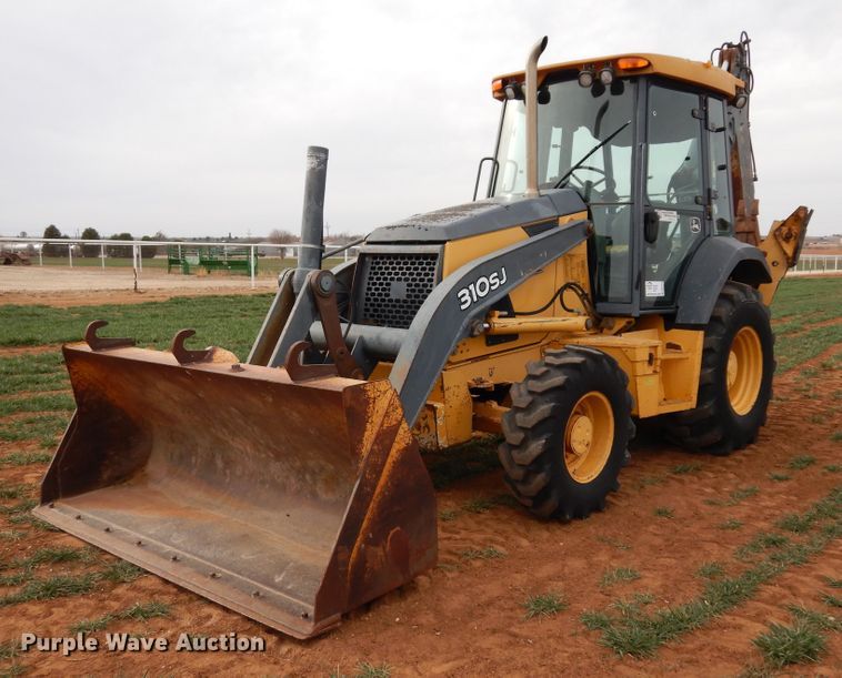 image for item DK0256 2008 John Deere 310SJ  backhoe