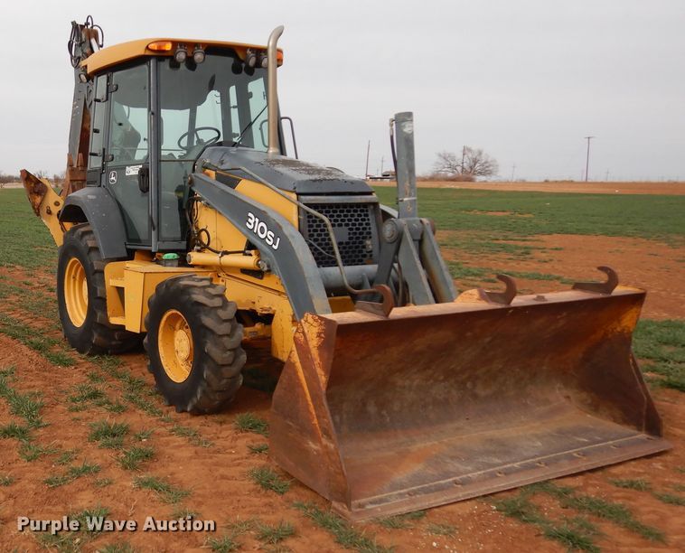 image for item DK0256 2008 John Deere 310SJ  backhoe