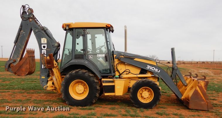 image for item DK0256 2008 John Deere 310SJ  backhoe