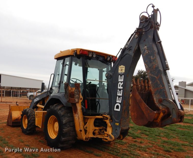 image for item DK0256 2008 John Deere 310SJ  backhoe