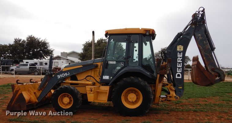 image for item DK0256 2008 John Deere 310SJ  backhoe