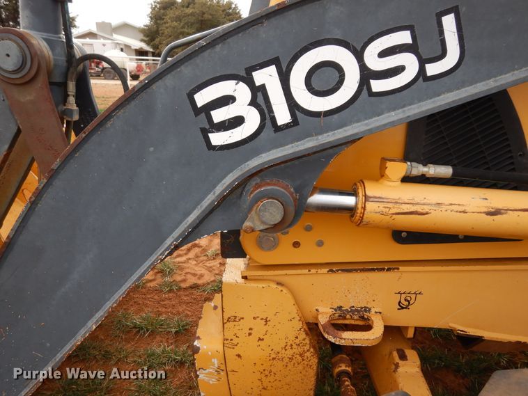 image for item DK0256 2008 John Deere 310SJ  backhoe